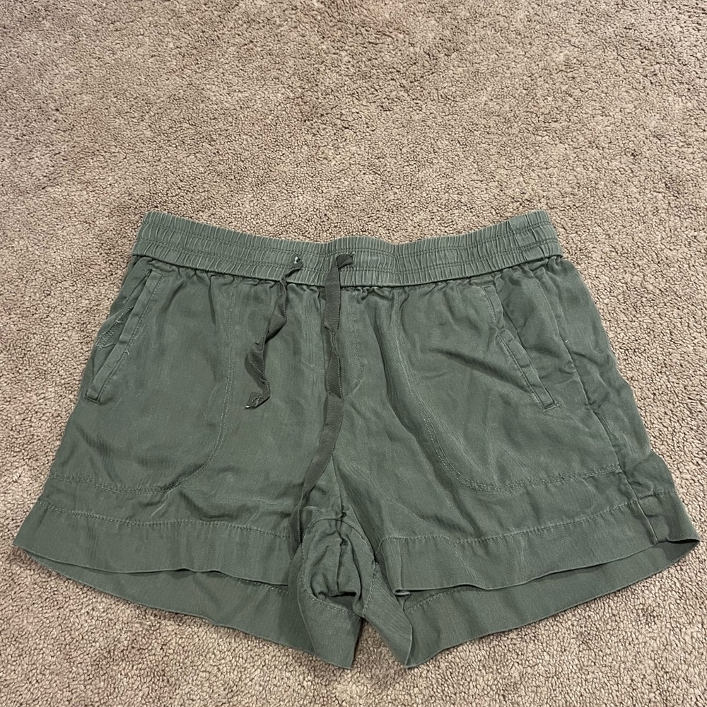 Green shorts